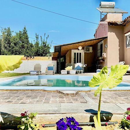 Beach Villa Night Flower With Private Pool By Dadovillas Dassia  Luaran gambar